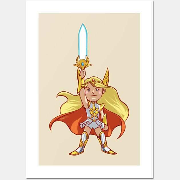 She-Ra Wall Art by theninjabot